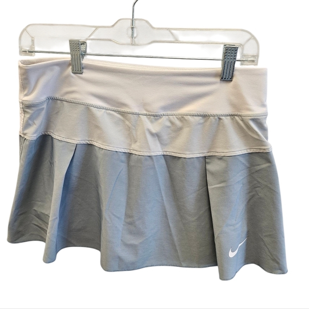 Nike Dri-fit Colorblock Pleated Skort Womens Tennis Golf Athletic